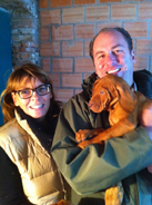 FABRIZIO CON CRISTINA E CORKY-GENNAIO 2013